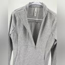 Kyodan  Lorelai mock neck half zip sweatshirt, gray size petite small‎ Photo 2