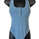 Bombshell sportswear  The Perfect Bodysuit in baby blue Photo 0