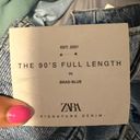 ZARA Blue Straight Leg Jeans Photo 2