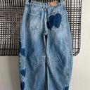 Free People We The Free Mid-Rise Good Luck Heart Jeans Photo 6