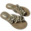 Born concept B.O.C.,  Adie, Cream Leather Flip Flop women's 7 Photo 1