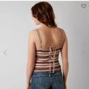 Free People Ditsy Stripe Knit Tank Top Photo 4