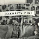 Celebrity Pink  Women's Elastic Waist Cheetah Print Jogger Pants Size XL Gray Photo 4