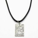 The Lovers Tarot Card Necklace Photo 0