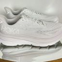 Hoka Clifton 8 Running Shoe in White White Size US 9.5 Photo 4