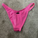 Triangl Swimwear Mica Nell Pink Sparkle Bikini Cheeky Medium and Large Photo 5