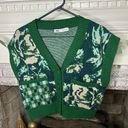 ZARA  Jacquard Knit Vest size Women’s small in excellent used condition Photo 2