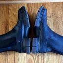 Blondo  Helga Waterproof Chelsea Boots Black Women's Size 8.5 Chunky Goth Pull On Photo 4