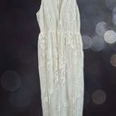 Southern Fried Chicks Southern Fried Chic White Lace Gown Sleeveless Maxi Dress Wedding Prom Womens M Photo 4