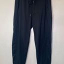 American Eagle  Black Joggers With Cuffed Hems Photo 4