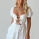 Princess Polly White Mini Dress Photo 4