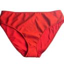 Good American  Plus Size 7 4X Bikini Swim Bottoms Bright Poppy Swimwear NWT Photo 0