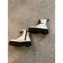 Dr. Martens  jadon boots white size 7 Photo 3