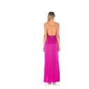 Majorelle  Cubano Maxi Dress Magenta Size XS Wrap Floral Embossed Revolve Photo 12