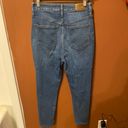 Madewell EUC  CURVY HIGH-RISE SKINNY CROP WOMEN'S JEANS SIZE 29 Photo 8