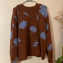 a.n.a Floral Sweater Knit Photo 0