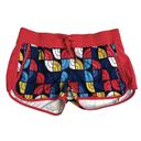 The North Face  Red Logo Running Athletic Light Weight Shorts Women's size Large Photo 10