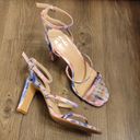 mix no. 6  Pink Purple Square Toe Aliciana Tye Dye Heels 6 Photo 1