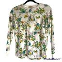 Krass&co The Beaufort Bonnet  floral long sleeve pajama shirt Size XS Photo 0