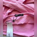 ZARA NWT  Wrap Top in Pink Photo 6