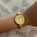 Gold Quartz Vintage Diamond Cuff Watch Photo 0