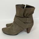 Paul Green Naomi Heeled Leather Ankle Booties Size 5.5 Photo 1