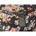 Ralph Lauren Lauren  Palm Beach Navy Floral Cottagecore Maxi Skirt NWT 10 Photo 7