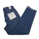 Good American  Womens 4/27 Good Vintage Raw Hem Straight Leg Jeans NEW Photo 3