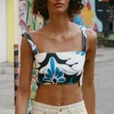 ZARA NWT  Print Crop Top Photo 0