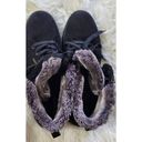 Earth Origins  Women's Wonder Jolt Faux Fur Lined High Top Sneaker Booties in Bla Photo 4