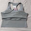 Halara NWT  Soflty Zero Plush U Neck Backless Racerback Cut Yoga Tank Top size XL Photo 6