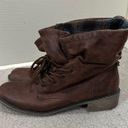 Mudd  brown slouch ankle boots size 10 Photo 4