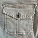 White House | Black Market  embellished taupe/silver Slim Crop jeans, EUC size 6 Photo 5