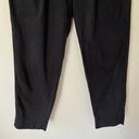 Everlane The Way High Tencel Tapered High Rise Pleated Trouser Pants Black Photo 2