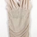 ZARA  Draped Tulle Mini Dress Size Small Halter Two Way Corset Stretch Cocktail Photo 9