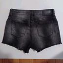 BP  Nordstrom Women's Size 25 Black Cut-off Denim Shorts Stretch 3" Inseam NEW Photo 1