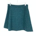 The Loft  Womens Size 4P A-Line Speckled Nubby A-Line Skirt Green Photo 1