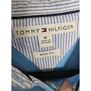 Tommy Hilfiger Women’s Medium Preppy Blue Slim Fit Collared Polo Photo 2