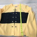 INC Vintage I.S.B . women’s blazer suit jacket yellow & black button down Photo 7