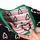 NWT Celebrate Together Candy Cane Hearts Knit Sweater Skirt Black Size undefined Photo 2