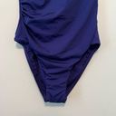 Trina Turk  Swim Getaway One-Piece Bathing Suit in Solid Royal Blue Sz 6 NWT Gift Photo 5