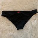 Catalina Black Bikini Bottom  New Womens XL 16 18 Low Rise Swimsuit Photo 7