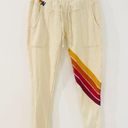 Aviator Nation  sweatpants in cream Photo 0