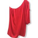 Audrey 3+1  One Shoulder Red Dress Photo 8