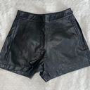 Amazon Black Leather Shorts Photo 1