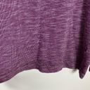 Champion  Two-Tone Purple Knit Crewneck Sweater Photo 3