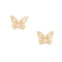 Kate Spade New!  Social Butterfly Cutout Stud Earrings Photo 0