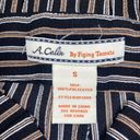 A. Calin Womens  Black and Brown Wide Leg Pants - S Photo 7