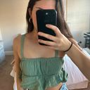 LA Hearts Pacsun Sage Green Crop top Photo 0