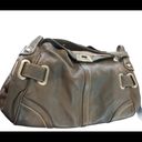 Butter Soft Francesco Biasia  Leather Shoulder Bag 13X10 Gray Handbag Photo 1